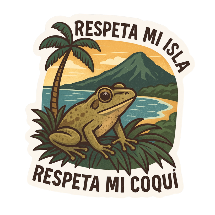 Respeta mi isla, respeta mi coqui