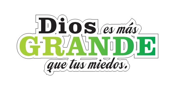 Stickers Dios es mas grande