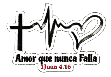 Stickers Amor que nunca falla