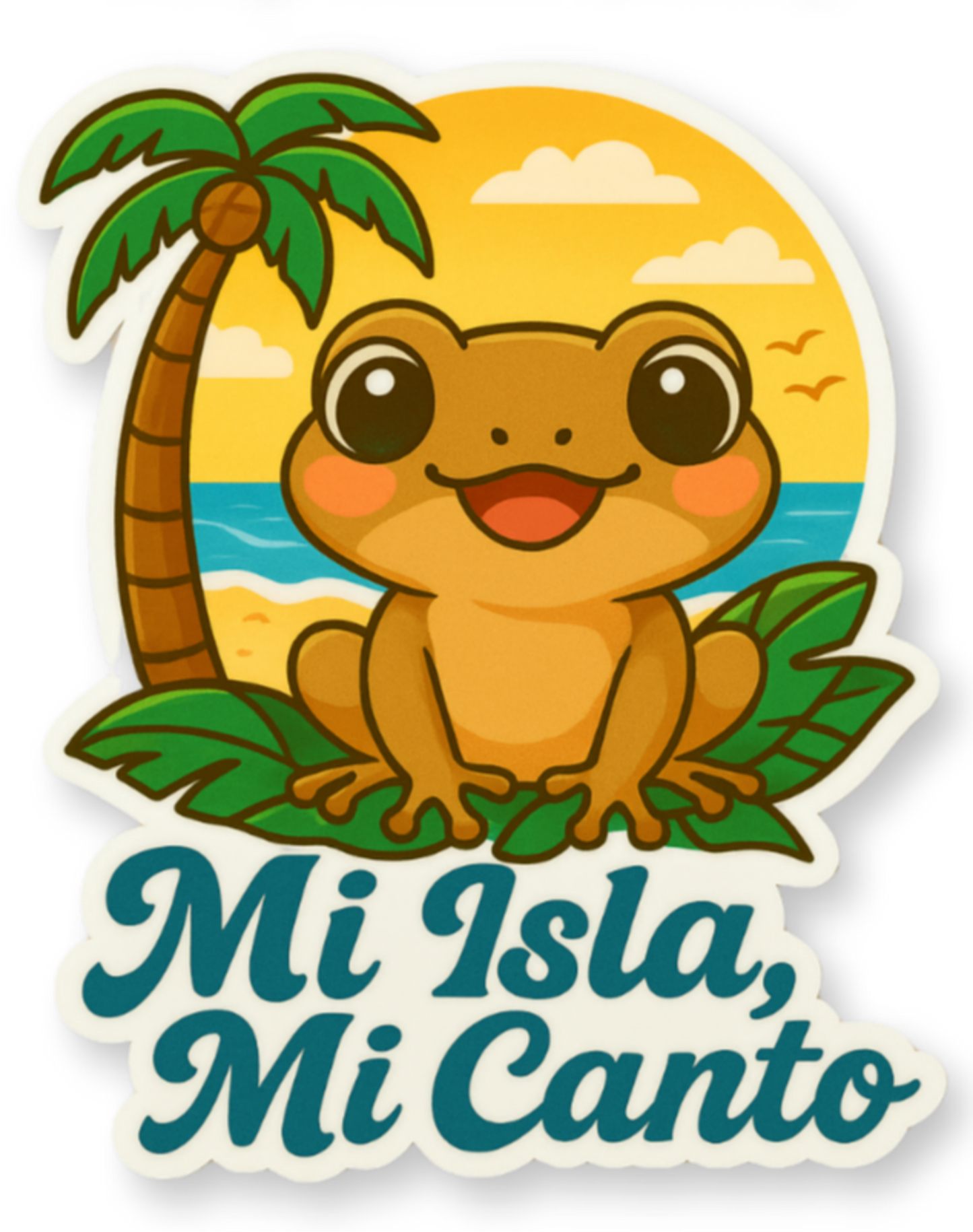 Mi Isla, Mi Canto Stickers Principal
