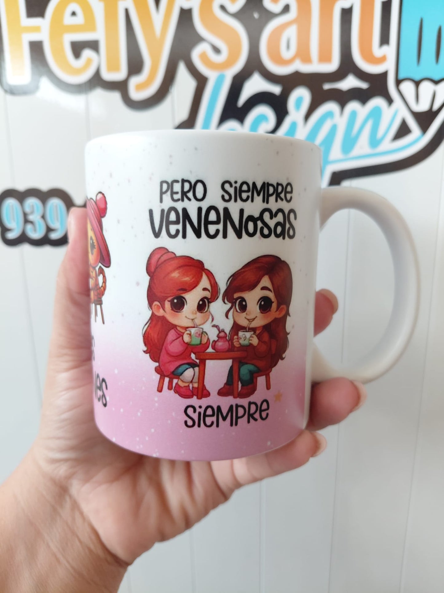 Taza 11 oz Siempre Venenosas Imprenta en Arecibo, Puerto Rico