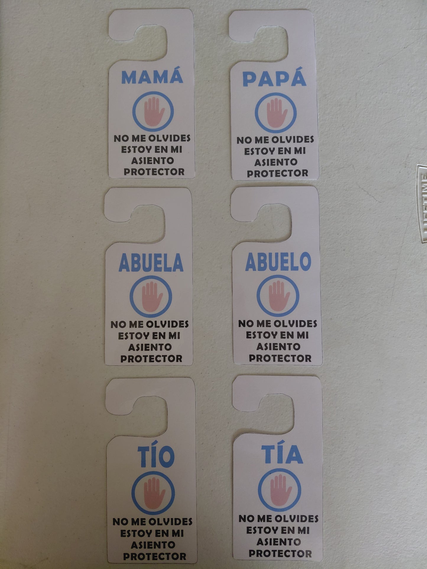 Carnet No Me Olvides - Niños