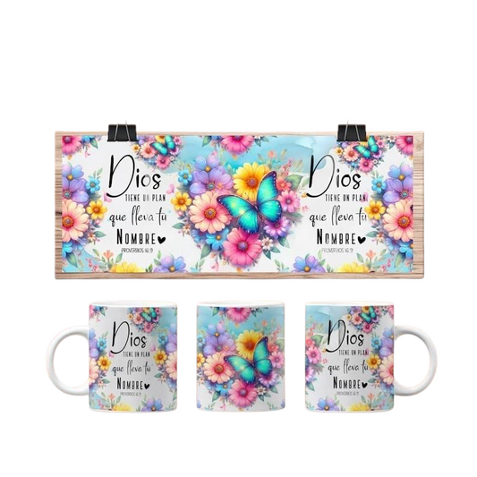 Taza Proverbios 16.9