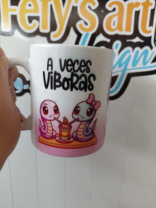 Taza 11 oz Siempre Venenosas Imprenta en Arecibo, Puerto Rico